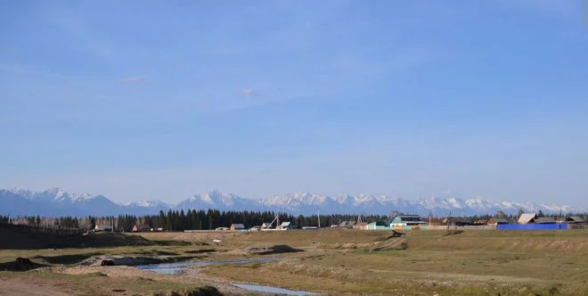 Панорама Кырена. Ул. Тулаева